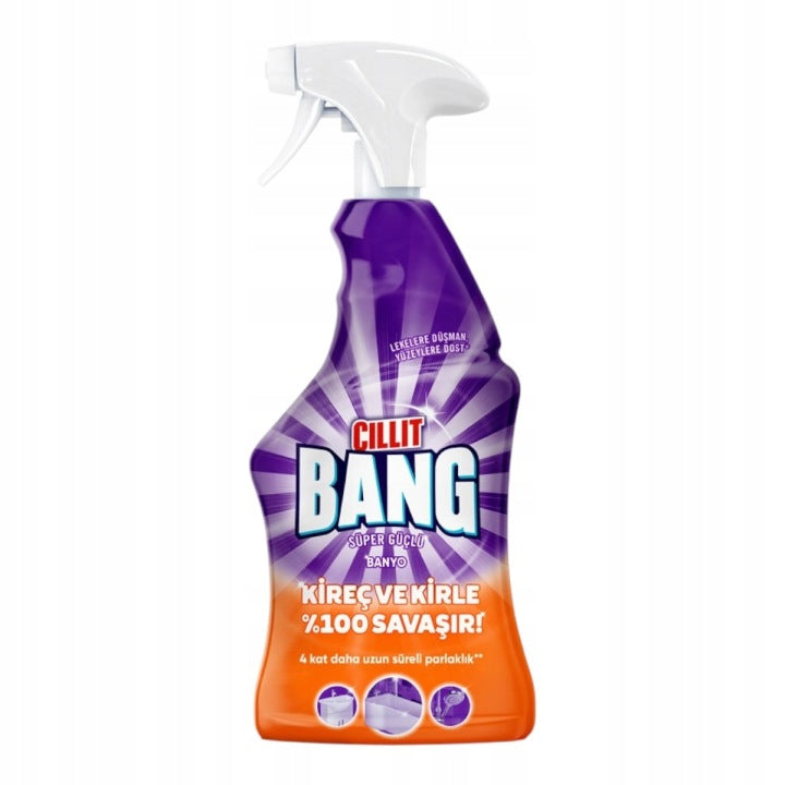 Cillit Bang Zero Kamene Sprej do koupelny 750 ml Odstraňuje usazeniny vodního kamene