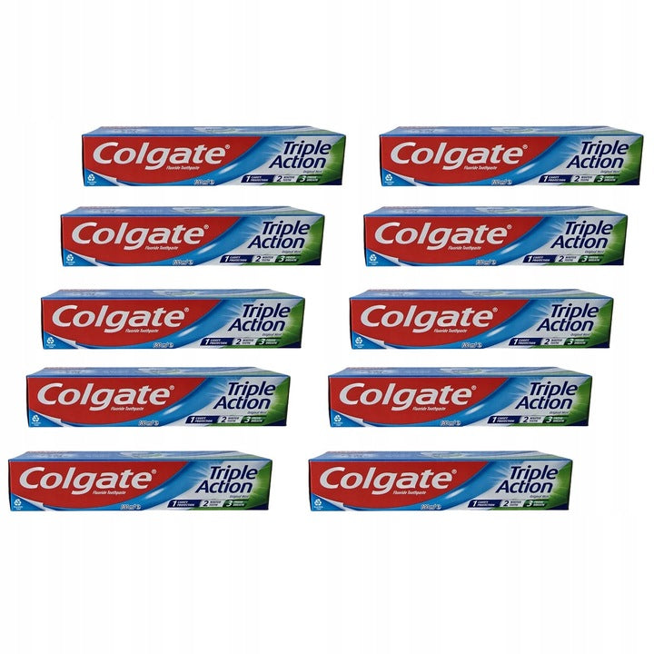 Zubní pasta Colgate Triple Action 100 ml – Trojitá síla pro váš úsměv