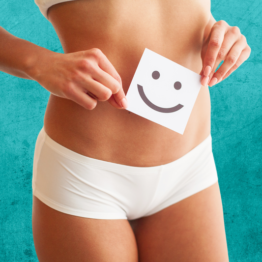 Ilustracja prezentująca bieliznę menstruacyjną na noc, wykonaną z miękkiego i oddychającego materiału, zapewniającego ochronę i spokój przez całą noc.