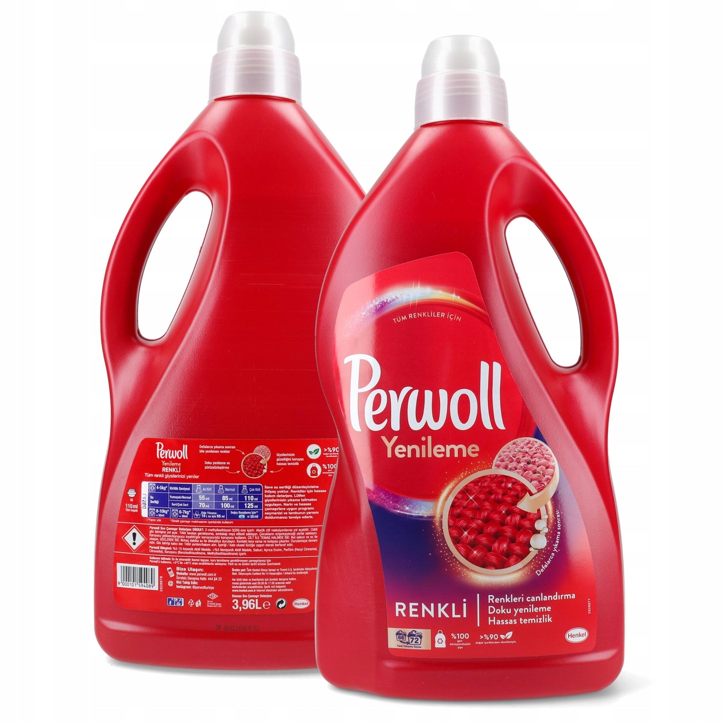 Tekutý prací prostředek na barevné prádlo Perwoll Color Renew 3,96 l 