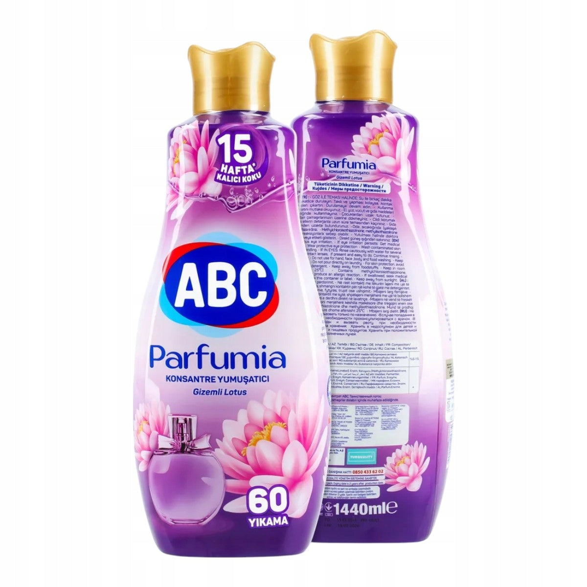 Płyn do Płukania Tkanin ABC -  Lotos 1,44L 60 prań