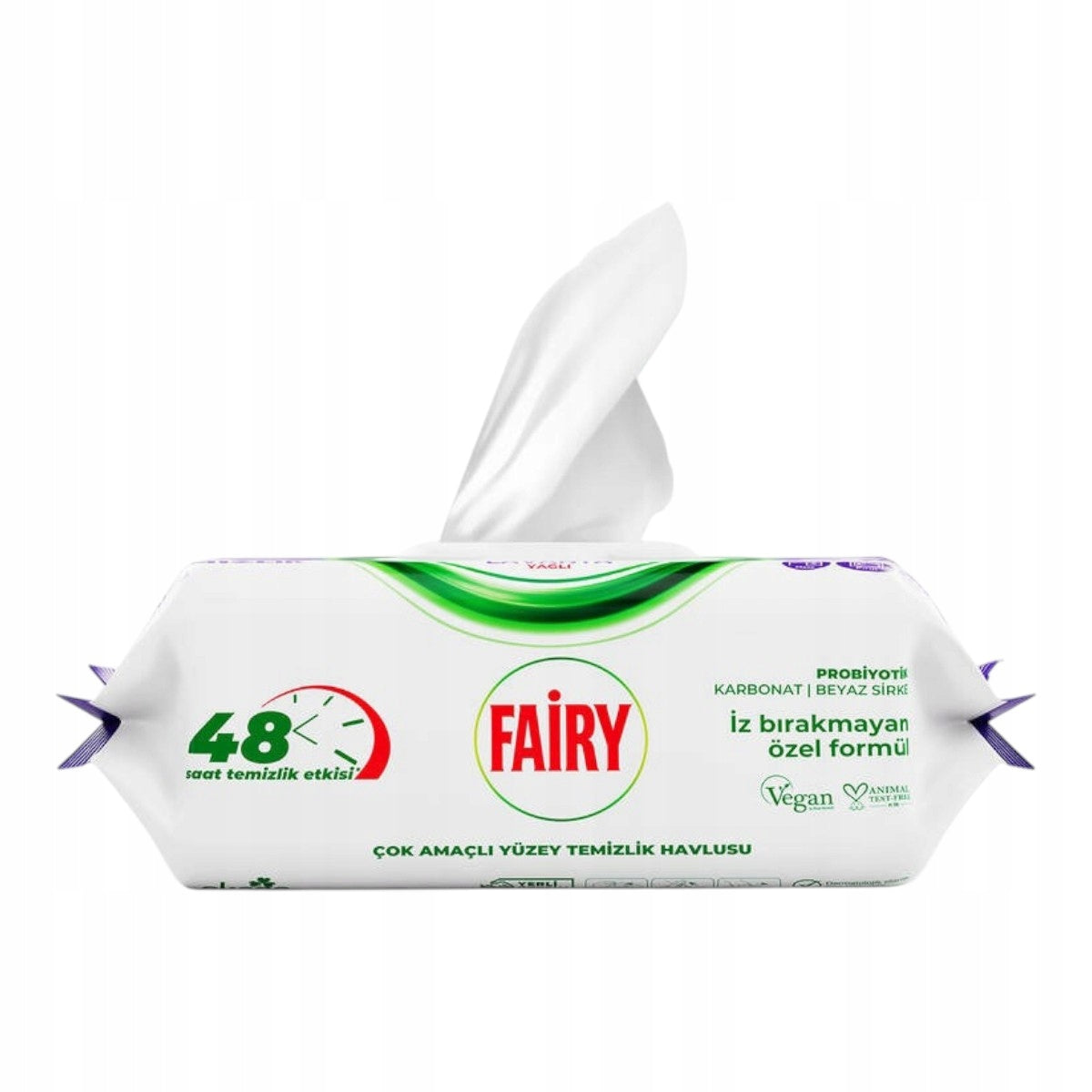 Vlhčené čisticí ubrousky Fairy Lavender 100 ks