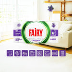 Vlhčené čisticí ubrousky Fairy Lavender 100 ks