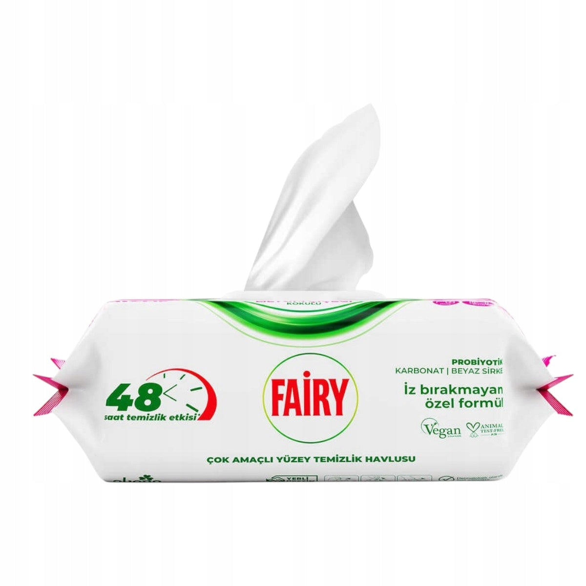 Vlhčené čisticí ubrousky Fairy Lilia 100 ks