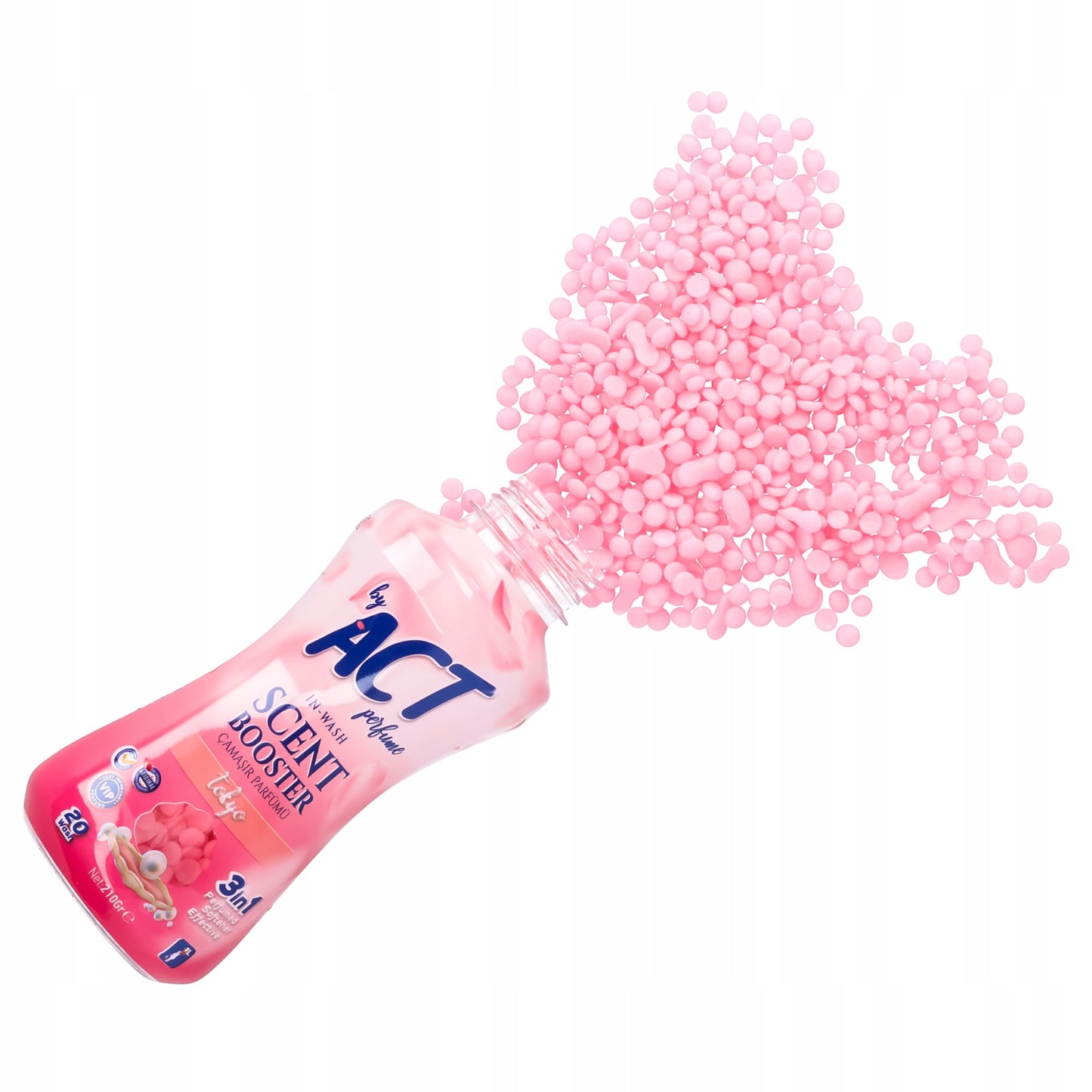 Vonné granule perličky pro posilovač praní ACT Perfume 3v1 Tokyo 210 g 