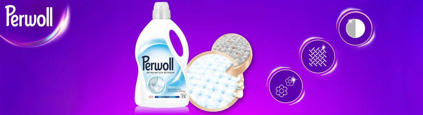 Prací prostředek Perwoll Renew White 3,96 l