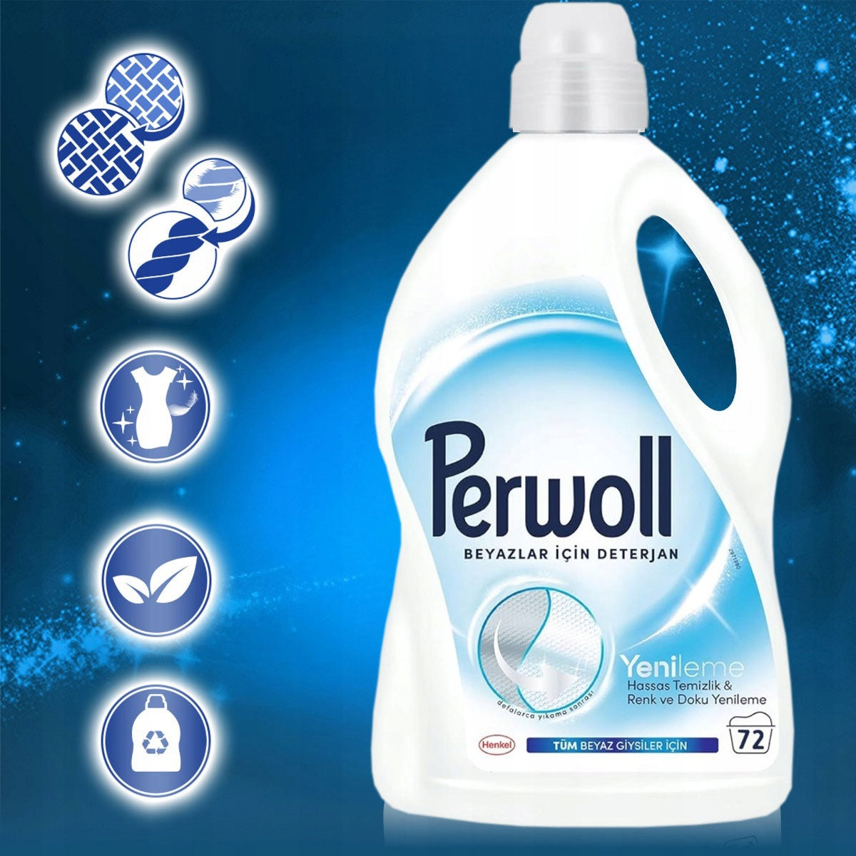 Prací prostředek Perwoll Renew White 3,96 l