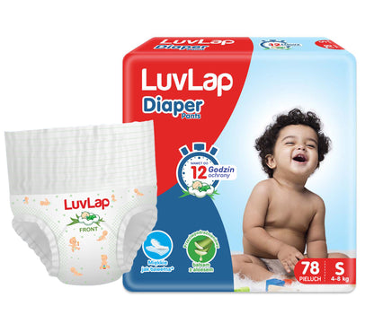 Plenkové kalhotky pro děti LuvLap s aloe, 12h ochrana