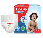 LuvLap dětské plenkové kalhotky s aloe vera, 12hodinová ochrana 