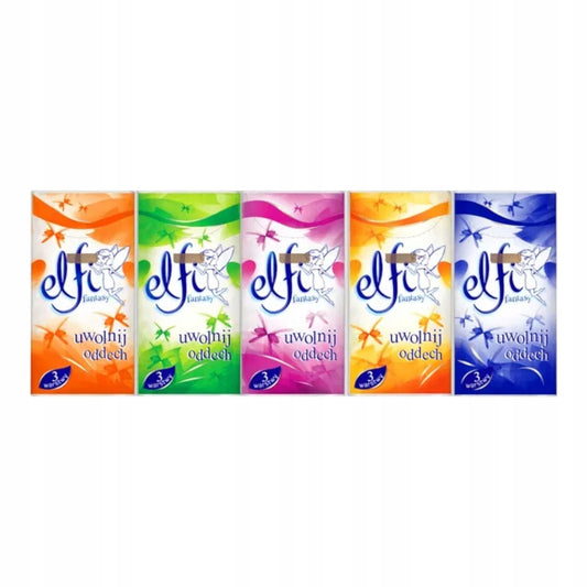Elfi Fantasy kapesníky 10x10 ks 3w měkké jemné PZH