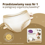 10 szt. - Nocne majtki chłonne menstruacyjne dla kobiet organiczna bawełna - EVEREVE
