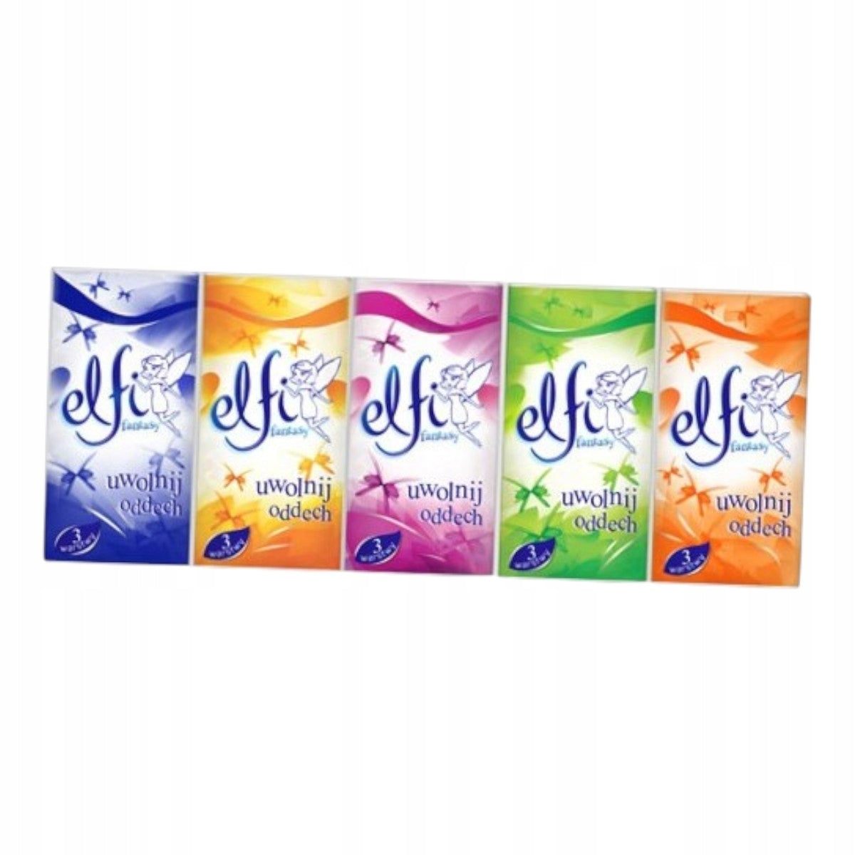 Elfi Fantasy kapesníky 10x10 ks 3w měkké jemné PZH