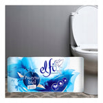 Toaletní papír Elfi Fluffy White 8 rolí, 3vrstvý, měkký, bílý, silný 