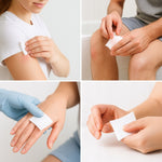 Kompresy gazowe niejałowe 10x10cm 8-warstwowe medyczne 100 szt.