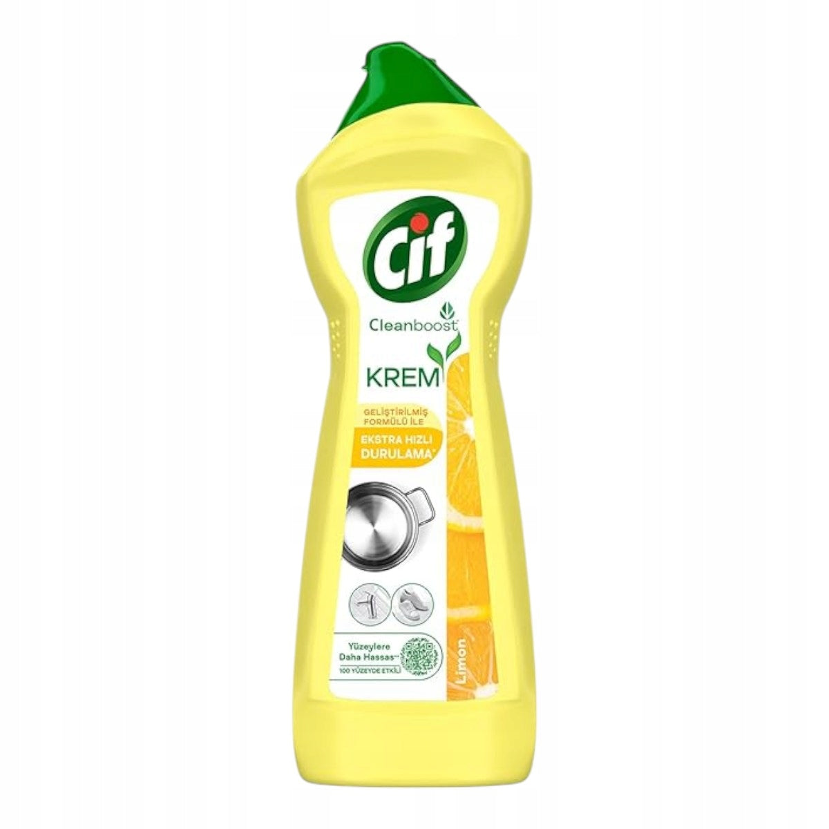 CIF Cleanboost univerzální čisticí mléko - 10x citron 500 ml 