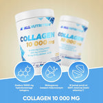 ALLNUTRITION Collagen 10 000 mg Wit C Kwas Hialuronowy 480 g Pomarańcza
