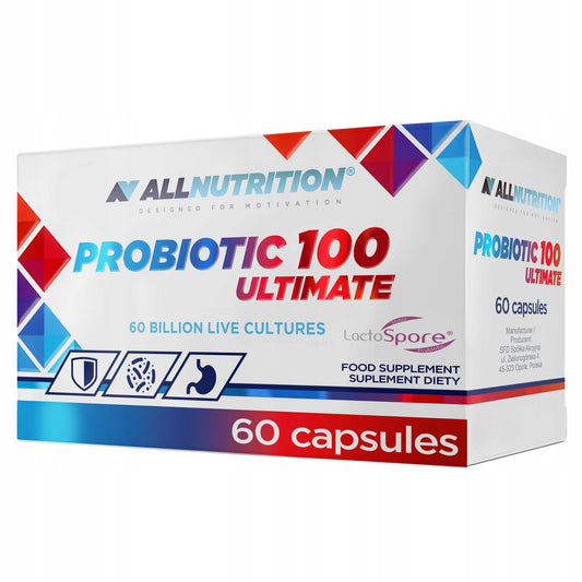 ALLNUTRITION PROBIOTIC 100 Ultimate 60 kap 60 mld kultur bakterii Probiotyk
