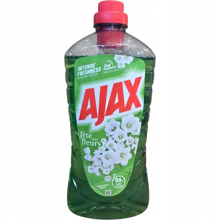 Ajax Čistič podlah Konvalinka 1L univerzální Bez šmouh 24h Vůně