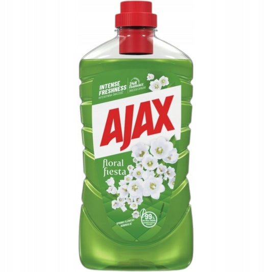 Ajax Čistič podlah Konvalinka 1L univerzální Bez šmouh 24h Vůně