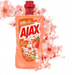 Ajax Čistič podlah Broskvový květ 1L Beze šmouh 24h Vůně