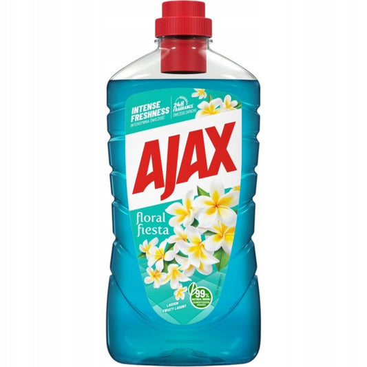 Ajax Čistič podlah Květ laguny 1l Beze šmouh Vůně 24h