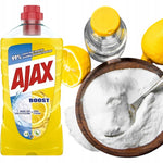 Ajax Čistič podlah boost citron soda 1l Bez šmouh 24h Vůně