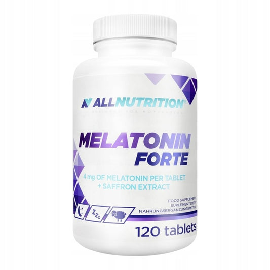 AllNutrition Melatonin Forte 120 kaps. Melatonina Sen Zasypianie Noc