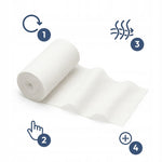 Bandaż elastyczny z gazy EASYFLOW 10 cm x 4 m Kompresja i Stabilizacja