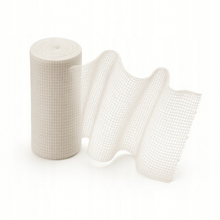 Bandaż elastyczny z gazy EASYFLOW 10 cm x 4 m Kompresja i Stabilizacja