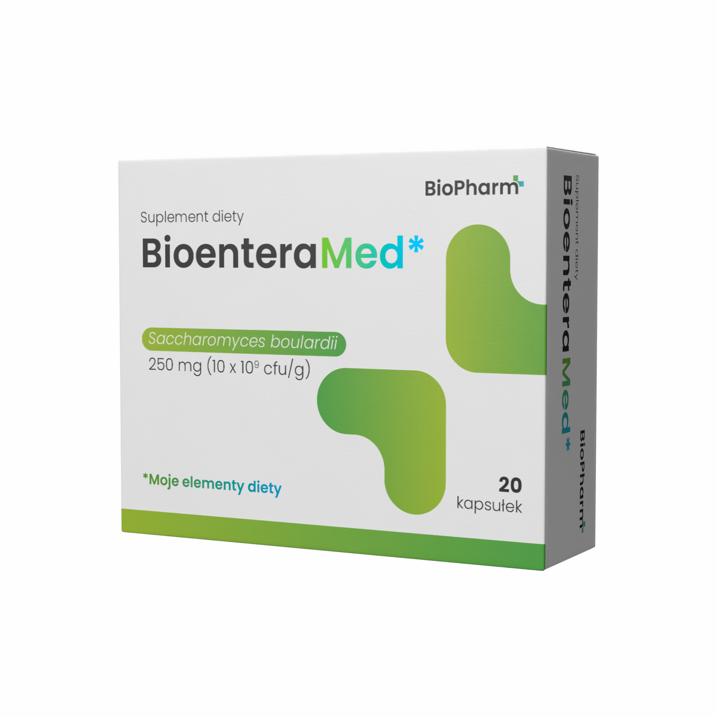 Probiotikum Bioentera Med BioPharm Saccharomyces boulardii 250 mg 20 kapslí