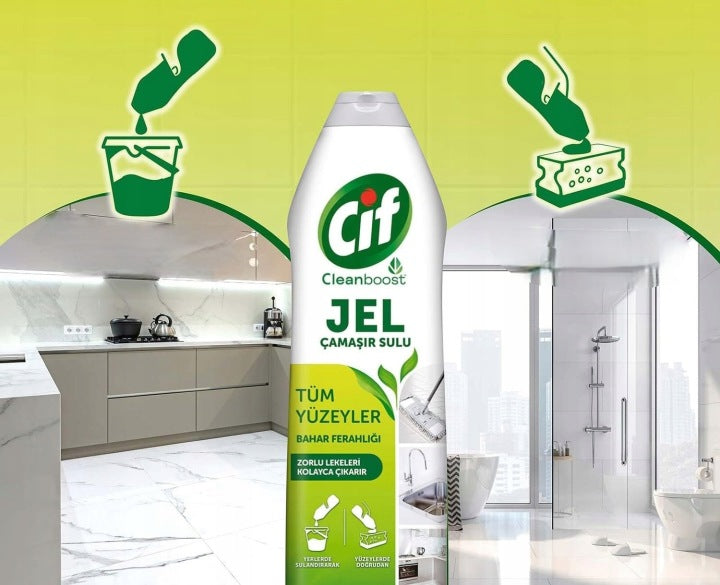 CIF Cleanboost univerzální gel 750 ml na čištění povrchů