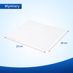 EasyFlow 50 vlhčených ubrousků Easyflow 3 v 1 k mytí těla pro seniory a ležící pacienty – velké balení, bez alkoholu, s aloe vera a heřmánkem 