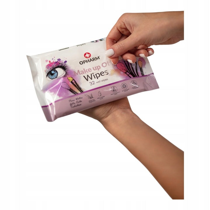 Opharm micelární odličovací ubrousky 32 ks. Bílý čaj, EKO