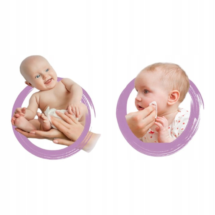 Fifi vlhčené ubrousky pro děti 80 ks. 98% voda, bez alkoholu Opharm 