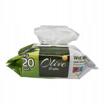 Vlhčené ubrousky Pafilya Olivová pro děti i dospělé, 120 ks.