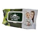 Vlhčené ubrousky Pafilya Olivová pro děti i dospělé, 120 ks.