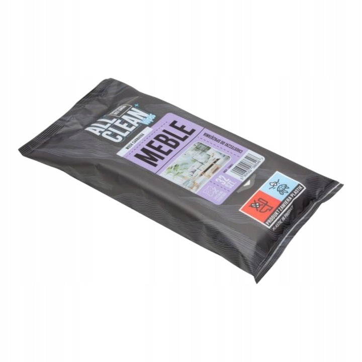 Chusteczki nawilżane do sprzątania MEBLE ALL CLEAN Wipes 1x32 szt