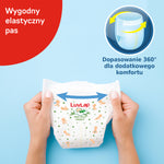 LuvLap dětské plenkové kalhotky s aloe vera, 12hodinová ochrana 