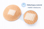 EASYFLOW Kulaté tečkované náplasti barvy kůže na mateřská znaménka, pihy 100ks