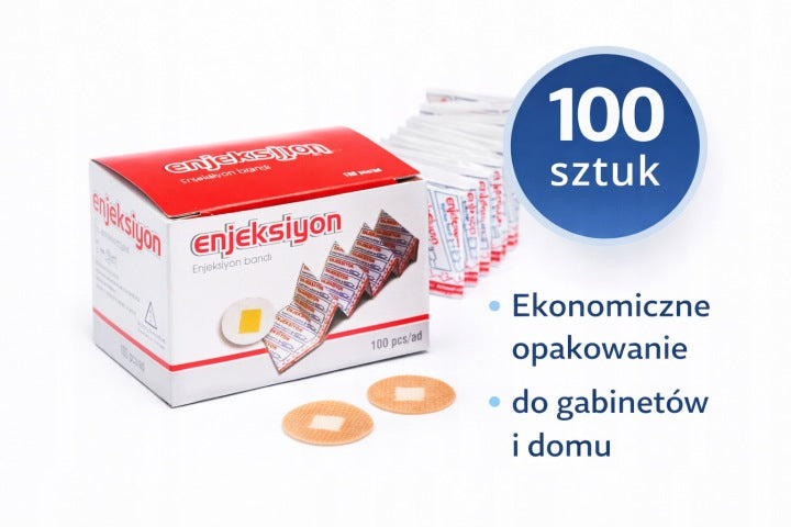 EASYFLOW Kulaté tečkované náplasti barvy kůže na mateřská znaménka, pihy 100ks