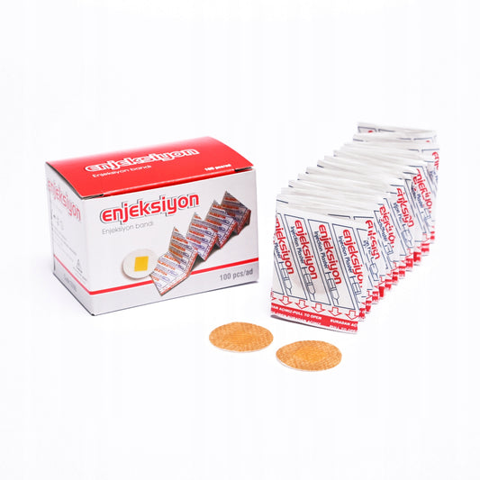 EASYFLOW Kulaté tečkované náplasti barvy kůže na mateřská znaménka, pihy 100ks