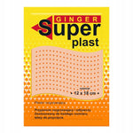 GINGER SUPER PLAST plaster rozgrzewający na ból duży rozmiar 12x18 cm 1 szt