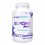 GLYCINE FORTE 120 kaps AllNutrition – Glicyna 1600 mg Sen Mięśnie stawy