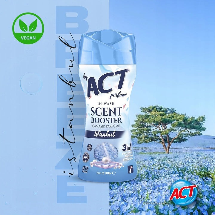 Vonné granule perličky pro posilovač praní ACT Perfume 3v1 Istanbul 210 g 