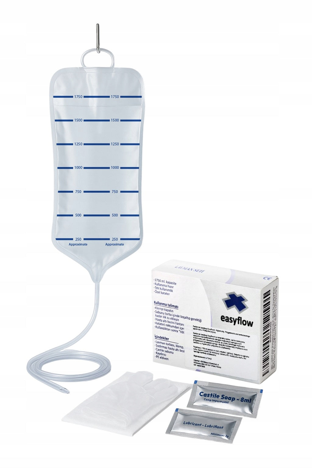 Higieniczny zestaw do lewatywy EASYFLOW