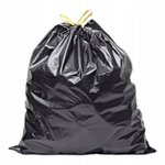 Kangoo Bags - Pytle na odpad se stahovací šňůrkou 10 x 60 l - extra pevné, ideální na plenky a zdravotnický odpad