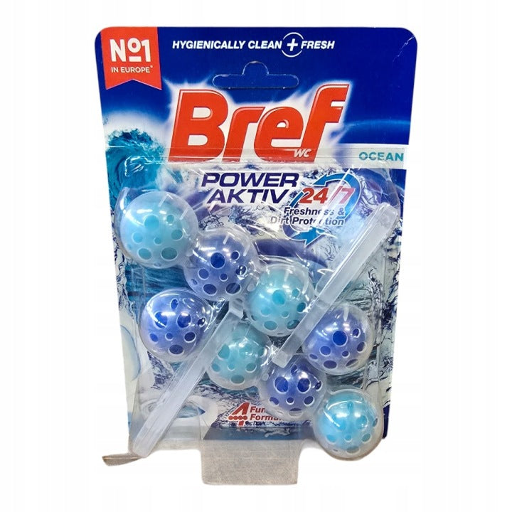 Bref Power Aktiv Ocean WC bloky do toalety 2x50g mořská vůně