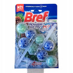 WC závěsné bloky Bref Power Aktiv Pine 2x50g borovice