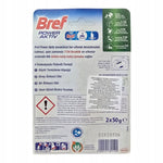 WC závěsné bloky Bref Power Aktiv Pine 2x50g borovice