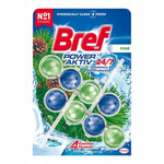 WC závěsné bloky Bref Power Aktiv Pine 2x50g borovice